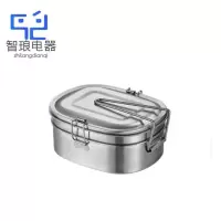 万允 304不锈钢饭盒 /个(双层950ml)