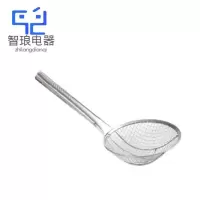 万允 加粗网不锈钢笊篱漏勺 26cm/个
