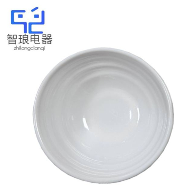 万允 加厚密胺面碗6-8寸 白色 8英寸/个