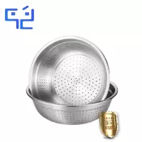 万允 304不锈钢沥水盆 24cm/个(24cm)