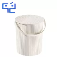 万允 塑料加厚水桶 大号 有盖/个(大号 有盖)