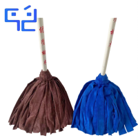 万允 木柄毛巾拖把 颜色随机/把
