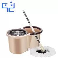 万允 旋转拖把 洗涤瓶+2个头/套