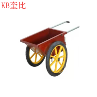 奎比中号红色人力手推车/辆