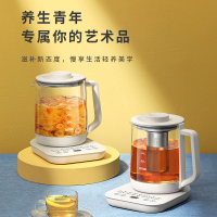 小浣熊养生壶迷你煮茶器花茶壶电热水壶家用煮茶壶玻璃养身壶H17