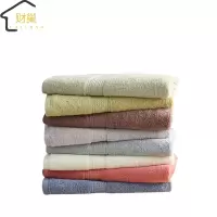 财巢 极简风尚毛巾套巾 2毛1浴 /套