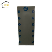 双侧推拉办公柜1900x1000x800 6层/台