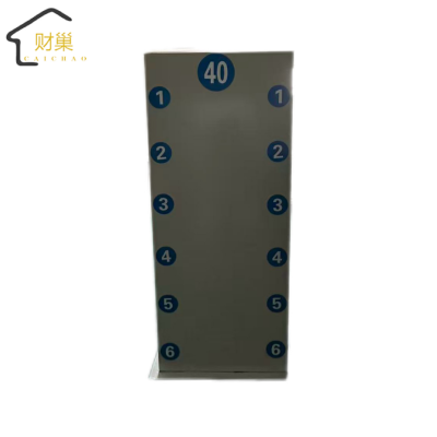 双侧推拉办公柜1900x1000x800 6层/台