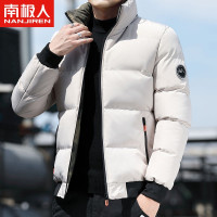 南极人棉衣男2022新款立领短款秋冬季ins男装简约轻便保暖外套男