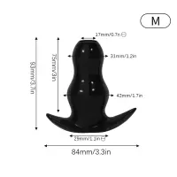 带堵头M中空肛塞扩肛器外出防漏液拉珠肛塞窥探阴肛门塞成人情趣用品