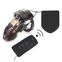 成人用品电击脉冲黑+遥控主机男用塑料硅胶贞操锁CB6000S另类玩具情趣用品