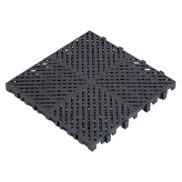 先围 洗车房地格栅防潮垫板 灰色厚25mm 片