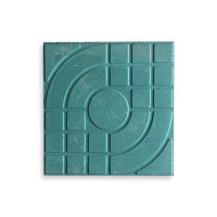 先围 路面砖透水砖 300*300*50mm绿色 块