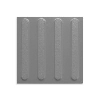 先围 盲道砖 灰色盲条25mm 块