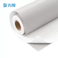 先围 壁纸墙纸墙布 强粘性浅灰色 卷