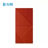 先围 墙面砖装饰板 600*1200*20mm中国红 片