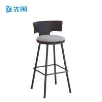 先围 高脚凳 黑41*41*92cm 把