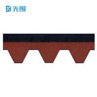 先围 沥青砖瓦片 菱形-G红1 平方米