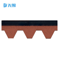 先围 沥青砖瓦片 菱形-G红2 平方米