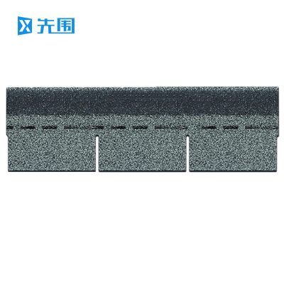 先围 沥青砖瓦片 满胶方形-灰 平方米