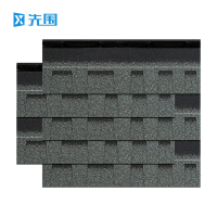 先围 沥青砖瓦片 双层-G水墨灰 平方米