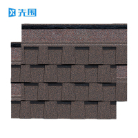 先围 沥青砖瓦片 双层-G褐 平方米