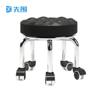 先围 加高滑轮矮凳 40*32cm-面包黑 个