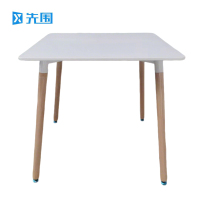 先围 方桌餐桌 白80*75cm 张