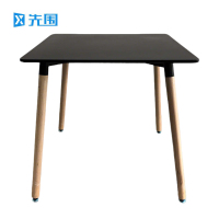先围 方桌餐桌 黑80*75cm 张