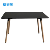 先围 方桌餐桌 黑120*80*75cm 张