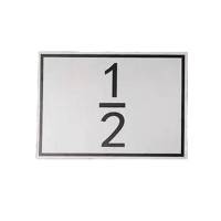 先围 防护罩定位标 250*140mm 张