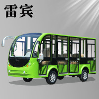 雷宾 电动观光车四轮全封闭8-11座景区旅游校园酒店巡逻车 营区机场接待看房车摆渡游览车 豪华版