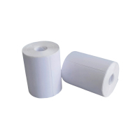 植巾 BBQ250 80mm*50mm 适用于D-50L机型 合成纸 组合标签纸 150片/卷 1盒/卷(计价单位:卷)