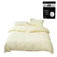 植巾 SI130 200*230cm 亲肤纯色精品 床上四件套 (计价单位:套) 米黄色