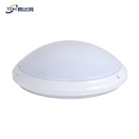 腾达鸿-LED防潮吸顶灯 圆形12W 直径27cm白壳白光 /个