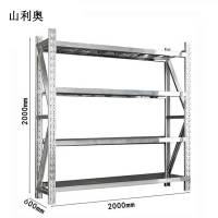 山利奥 不锈钢货架 尺寸颜色可定制 HL-CY0824 默认 2000* 600 *2000mm 1组