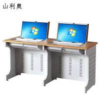 山利奥 电脑桌 双人位 1600*700*750mm 1张