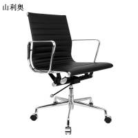 山利奥 办公椅 转椅简约皮质旋转升降电 SLA-1014 把