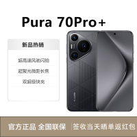 华为(HUAWEI)Pura 70Pro+ 16GB+1TB 魅影黑 超聚光微距长焦 100W快充 2024新款智能游戏拍照p70pro+手机
