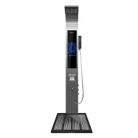 帅领集成集成热水器花洒一体机G16PLUS(拉丝银)淋浴屏