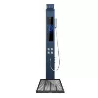 帅领集成集成热水器花洒一体机G17PLUS(克莱因蓝)淋浴屏