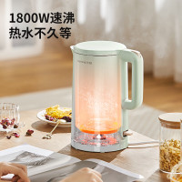 九阳热水壶烧水壶电水壶1.7L 无缝易洁内胆 316L不锈钢 家用开水壶 K17FD-W186 1.7L
