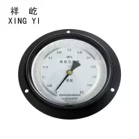 祥屹+精密压力表轴向带边检测定制型+YB150ZT+0.4级 +块