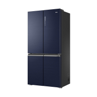 海尔(Haier)546升 十字对开门冰箱 全空间保鲜 阻氧干湿分储 母婴空间 超薄嵌入冰箱 BCD-546WSEKU1