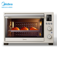 美的(Midea) 烤箱家用多功能电烤箱 家用大容量 搪瓷内胆 智能控温 热风烘烤 PT3530W