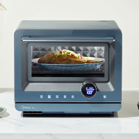 美的(Midea) mini微蒸烤一体机 微波炉蒸箱烤箱多功能 变频大火力脱脂减盐蒸烤PG2012W 容量20L