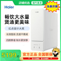 海尔(Haier)净鲜活水净水器家用净水机 1000G大通量双出水厨下式直饮净水机HKC2400-R885D2U1
