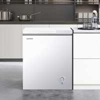 [拍前查库存]容声(Ronshen)145升减霜小冰柜家用冷藏冷冻转换卧式冷柜一级能效节能BD/BC-145ZMSMB