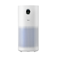 美的(Midea)空气净化器除甲醛 宠物吸猫毛除烟味 杀菌消毒空气清新新风机系统家用卧室 KJ600G-RX600P