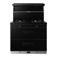 美大集成灶Z23-A(901)变频节能降噪大火力双灶定时家用双重消毒油烟机燃气灶集成一体 黑色 液化气